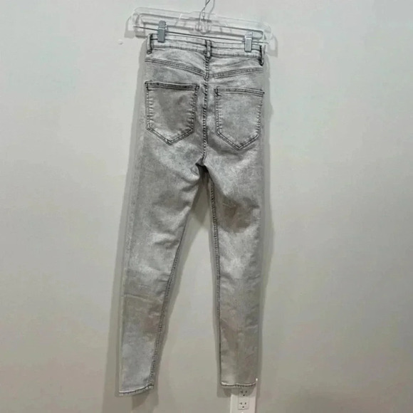 Zara elastic high rise jeggings size 4 8197/026 - Picture 3 of 9